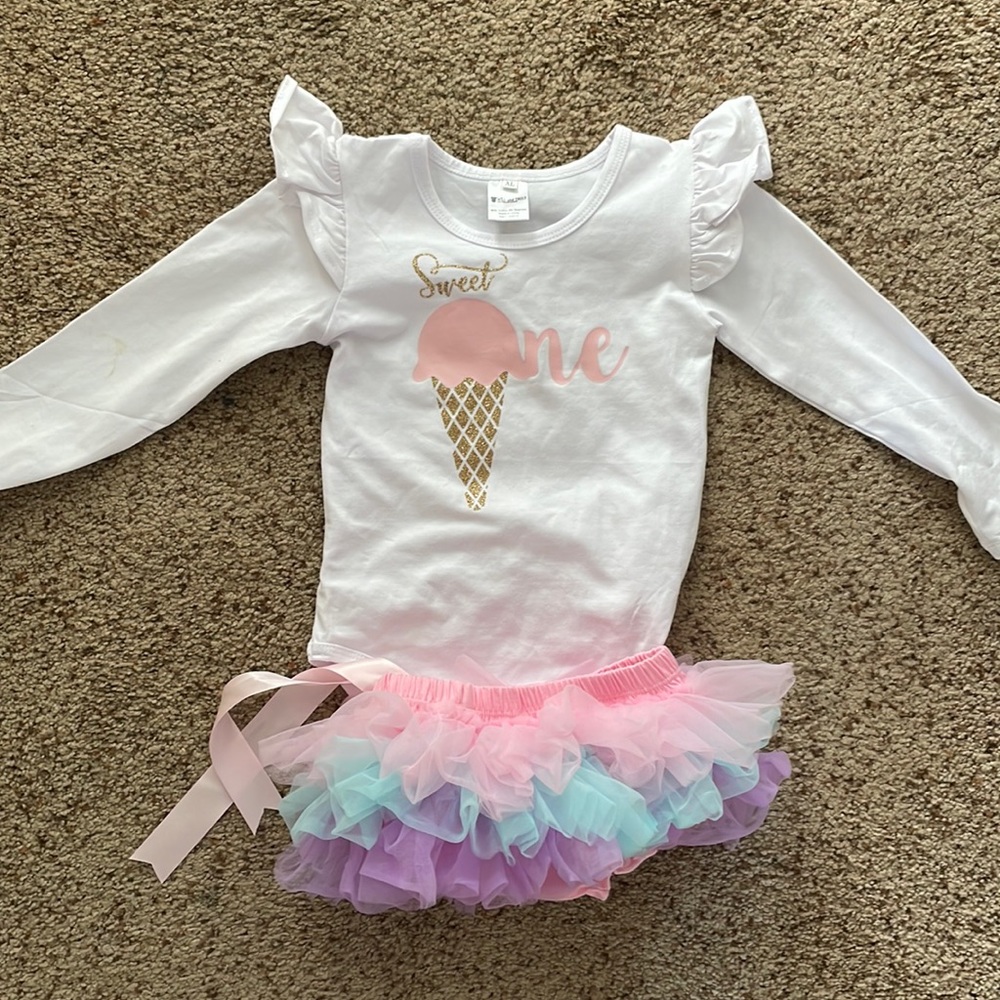 Sweet ONE Baby Girl Longsleeve Outfit